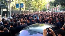Manifestación de los Mossos en Barcelona