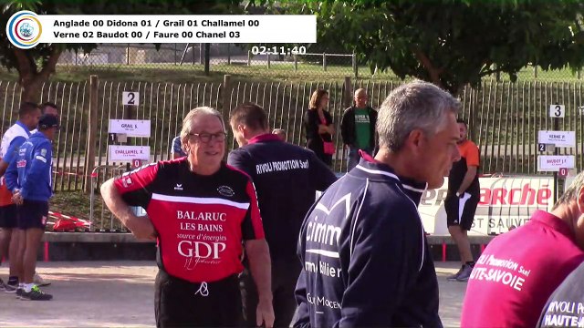 Quarts de finale, première étape du Super 16 Masculin, Saint-Pierre de Chérennes 2018