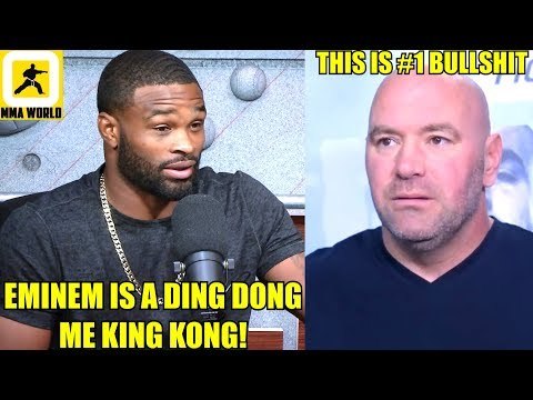Watch Tyron Woodley rap his new single 'I will beat Yo A$$',Colby Covington on Woodley,CM Punk