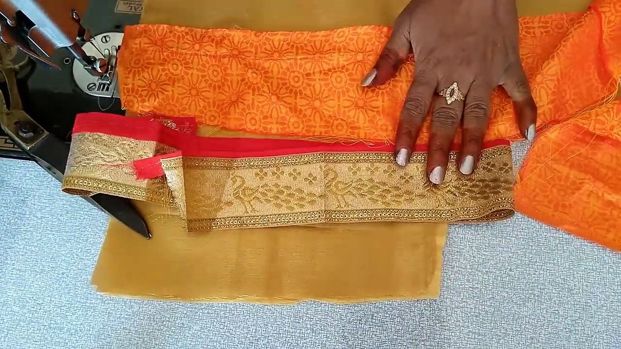 Beautiful Back Neck Design WIth cutting stitching and design making.. -VAISHNAVI BOUTIQUE-