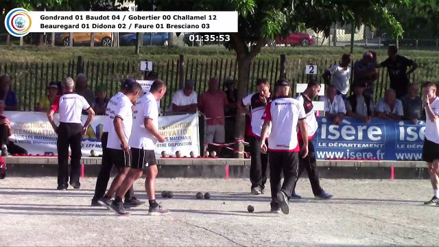 Barrages, première étape du Super 16 Masculin, Saint-Pierre de Chérennes 2018