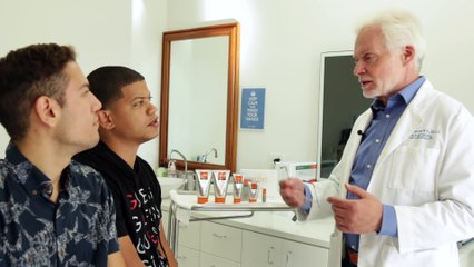 Men Try A Celebrity Skin Care Line