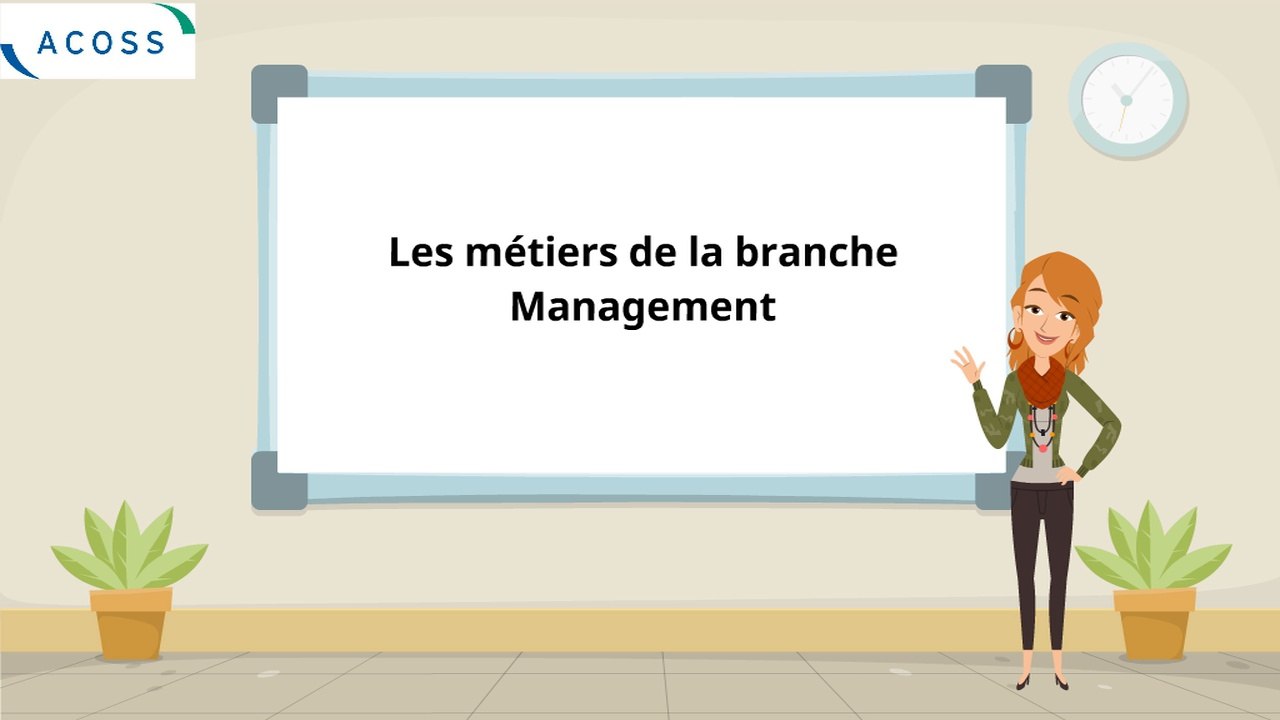 Les métiers de la branche : Management