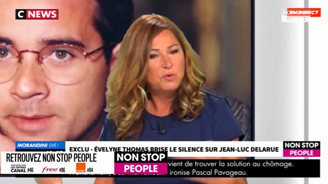 Morandini Live - Polémique autour du livre sur Jean-Luc Delarue : Evelyne Thomas s’exprime (exclu)