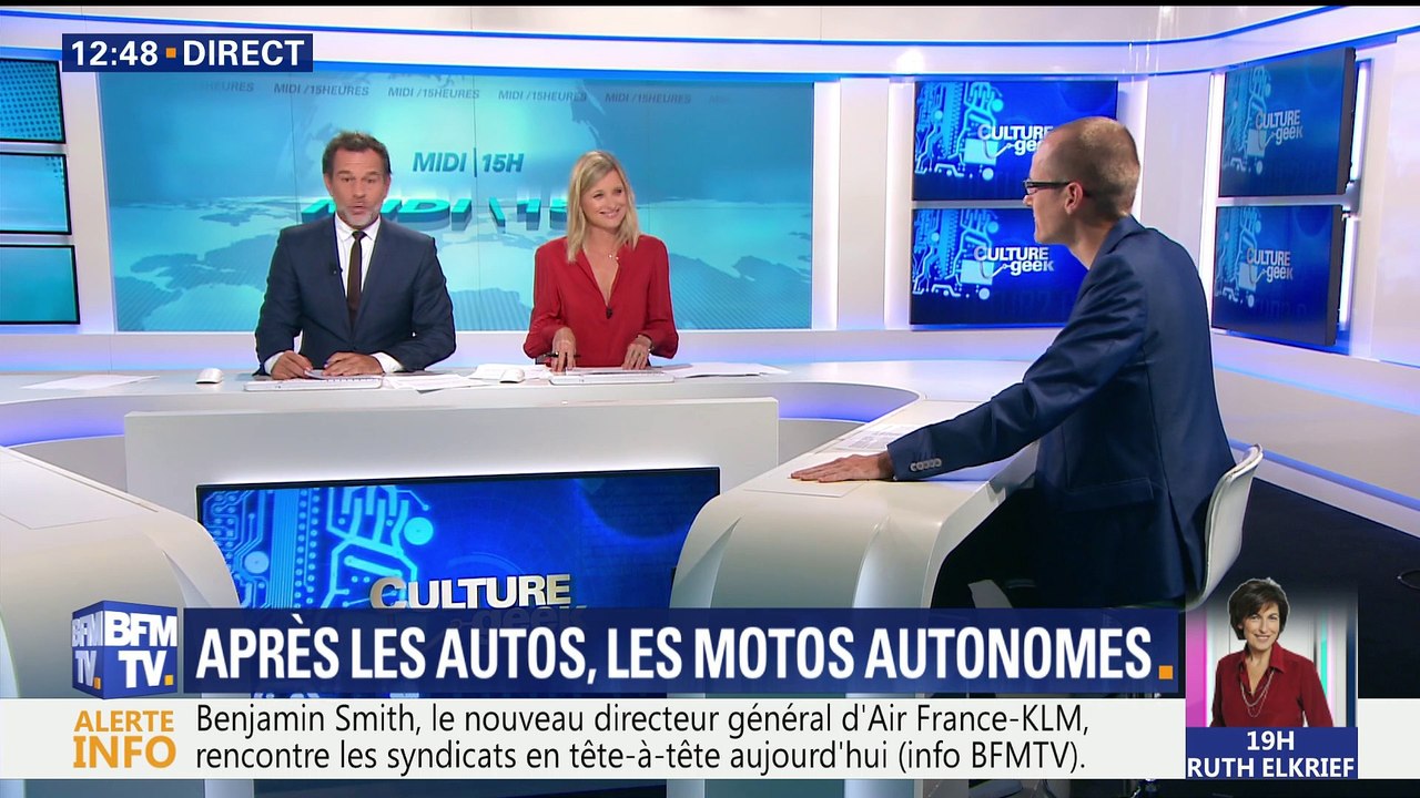 Après les voitures, les motos autonomes