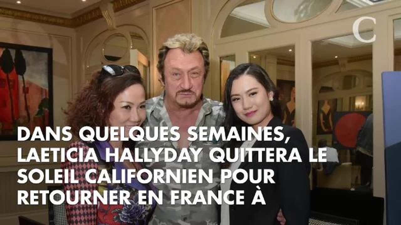 PHOTOS. Laeticia Hallyday, tout sourire, fait d...