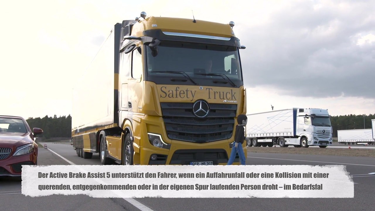 Der neue Mercedes-Benz Actros mit Active Drive Assist