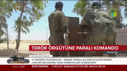 Terör örgütüne paralı komando