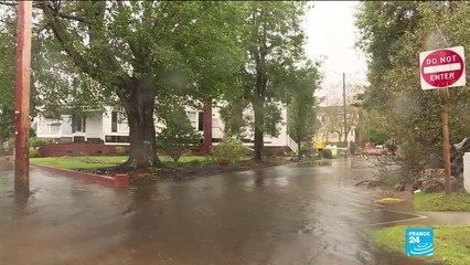 North Carolina residents survey damage left by Florence