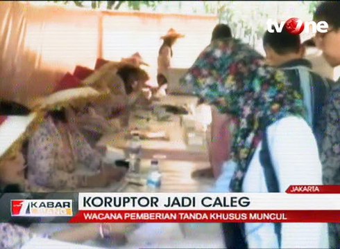 Wacana Pemberian Tanda Khusus untuk Eks Koruptor jadi Caleg