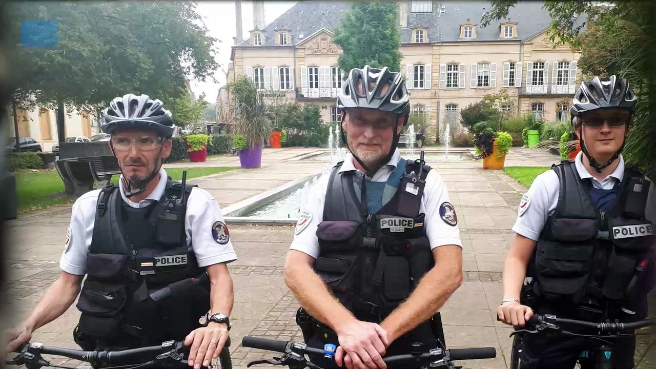 Patrouille Brigade VTT Police Nationale De Metz