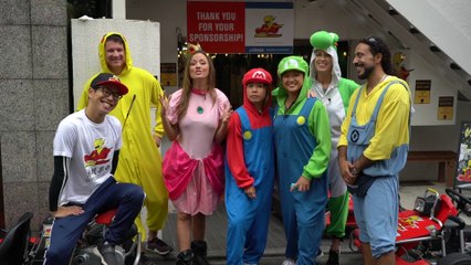 Go Karting in Tokyo Mario Bros Style