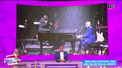 Souvenirs : une fan rencontre Pascal Obispo grâce à Benjamin Castaldi