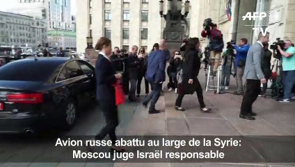 Avion abattu: la Russie avertit Israël de possibles représailles