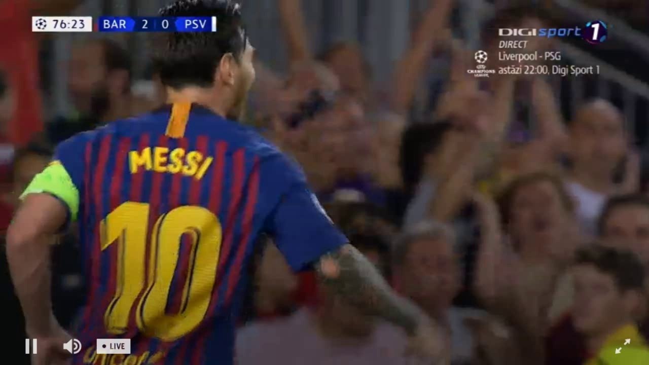 B A R C E L O N A 3- 0 P S V