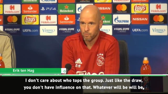 Ajax manager and de Ligt excited for Champions League atmosphere