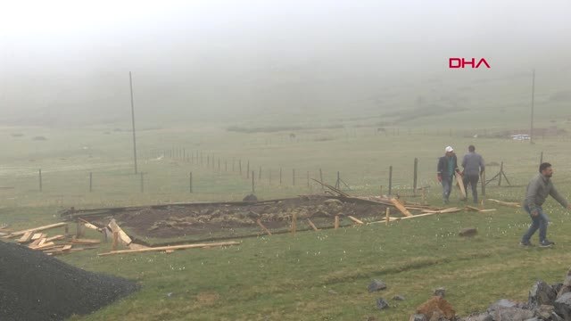 Trabzon Doğu Karadeniz Yaylalarında Yıkım Başladı