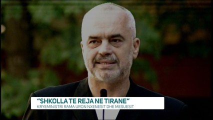 Download Video: Kryeministri Rama uron nxënësit dhe mësuesit nga shkolla “Kosova” - News, Lajme - Vizion Plus