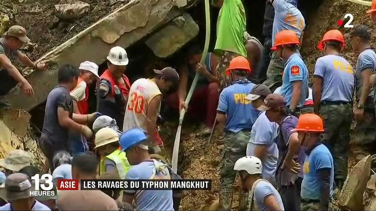 Asie : le typhon Mangkhut fait des ravages en Chine et aux Philippines