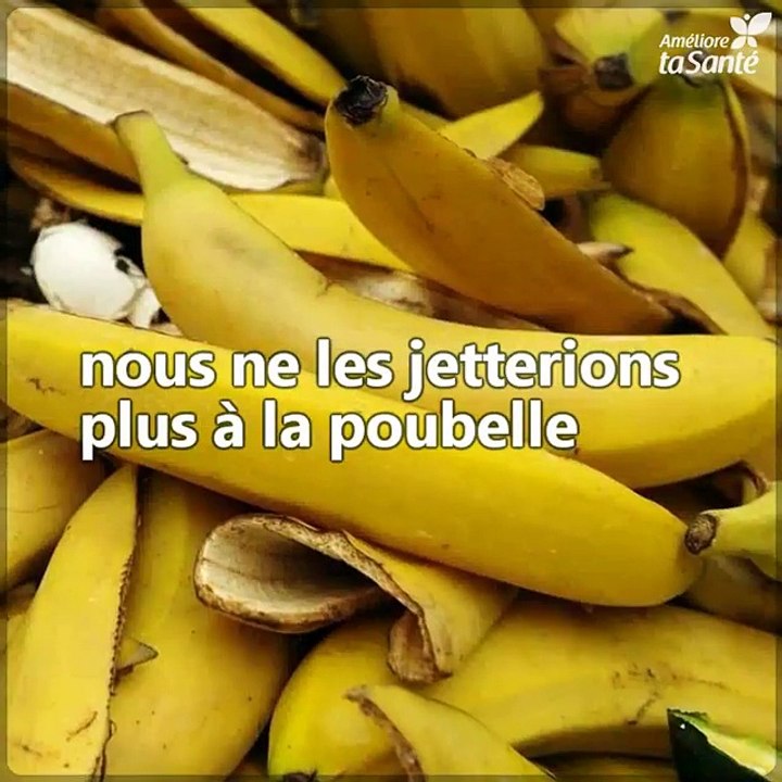 Découvrez les diverses utilisations de la peau de banane. Vous allez adorer !