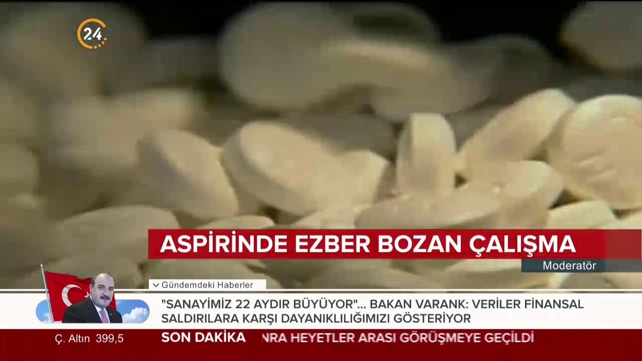 Aspirinde ezber bozan çalışma
