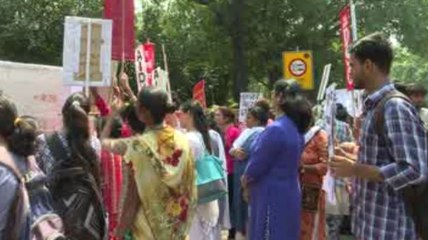 Inde : manifestation après le viol d'une étudiante