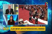 Gino Costa: “Congreso debe de trabajar a marcha forzada para sacar adelante los cuatro proyectos”