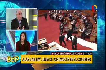 Gino Costa: “Congreso debe de trabajar a marcha forzada para sacar adelante los cuatro proyectos”