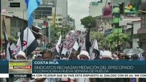 Se mantiene huelga por tiempo indefinido en Costa Rica
