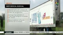 Hallan 157 cadáveres en un trailer de la fiscalía mexicana