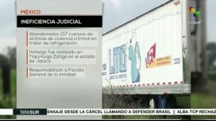 Hallan 157 cadáveres en un trailer de la fiscalía mexicana