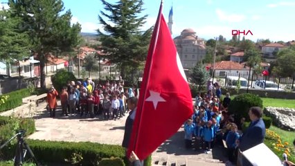 Kütahya Domaniç'te İlk Ders Hayme Ana Türbesi'nde Yapıldı