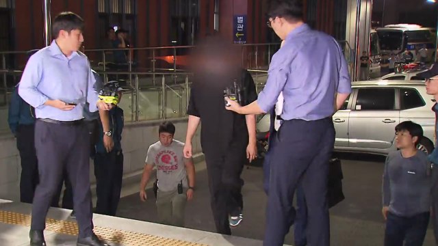 '폭행 논란' 구하라 前 남자친구 경찰 출석 / YTN