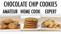 4 Levels of Chocolate Chip Cookies: Amateur to Food Scientist