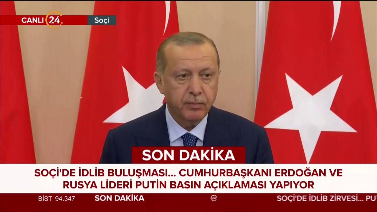 Soçi'de İdlib buluşması