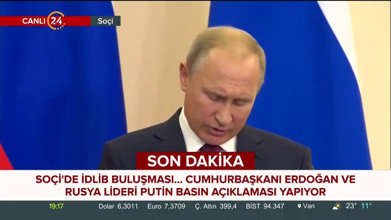 Soçi'de İdlib buluşması