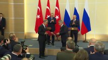 Türkiye ve Rusya'dan 'İdlib' için mutabakat zaptı - SOÇİ