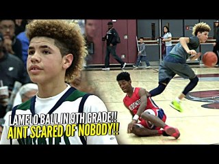 LaMelo Ball In 9th Grade!! ONLY 13 Years Old & Wasn't SCARED OF NOBODY!!! The Baby Faced Assassin!