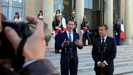 Το μεταναστευτικό στην ατζέντα Μακρόν - Κουρτς