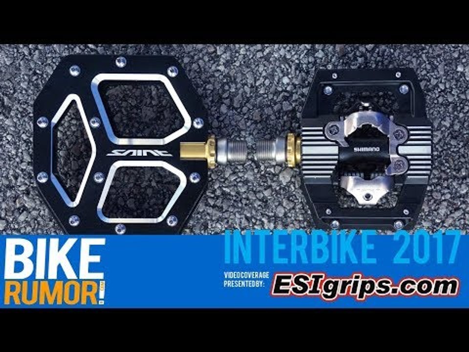 Interbike 2017 - Shimano Pedals and Shoes