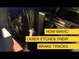 How Mavic Laser Etches Carbon Rim Brake Tracks