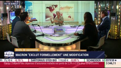 Les insiders (1/3): Emmanuel Macron "exclut formellement" une modification des droits de succession - 17/09