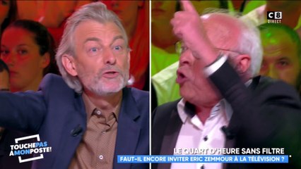 Affaire Éric Zemmour : grosse tension entre Gilles Verdez et André Bercoff