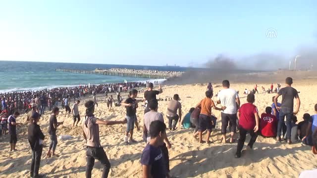 İsrail Gazze Ablukasını Denizden Kırma Girişimini Yine Engelledi (2)