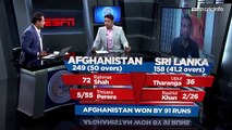 Asia Cup: Afghanistan vs Sri Lanka 1st Innings | Highlights & Analysis | Afghanistan Won by 91 Runs