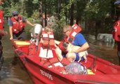 Coast Guard Teams Guide Families Through High Water in North Carolina