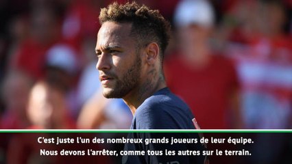 Groupe C - Henderson : "Neymar prend beaucoup de coups"