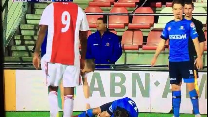 Vaclav Cerny with horrible stomp vs Helmond Sport!