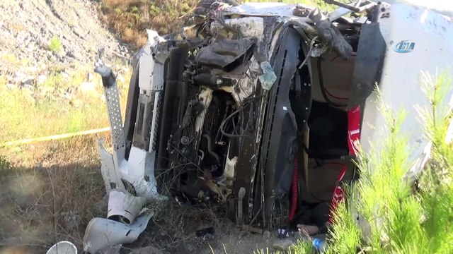 Bilecik’te beton mikseri devrildi: 1 ölü