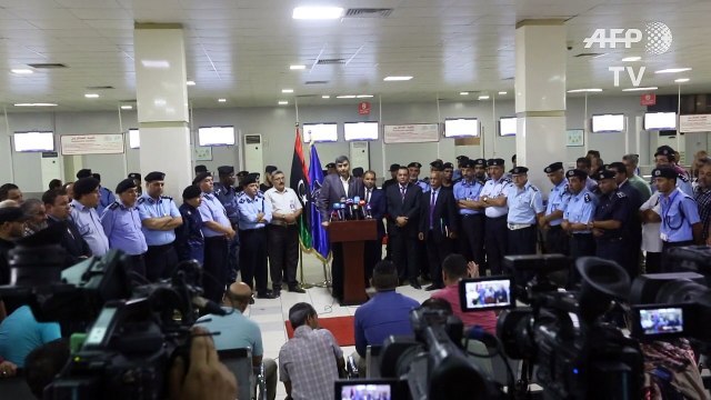 قوة نظامية لتأمين مطار طرابلس